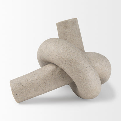 Sandstone Large Knot Sculpture