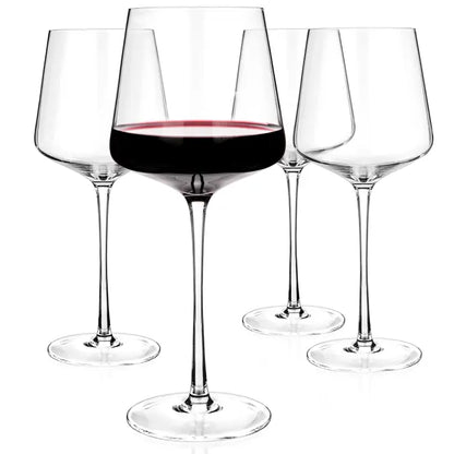 S/4 Crystal Wine Glasses