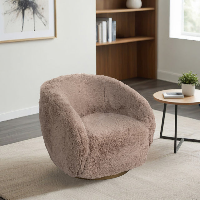 Teddy Roundback Swivel Chair