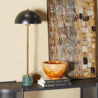 Contemporary Green Marble Lamp