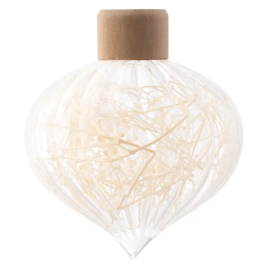 Baby's Breath Fluted Ornament