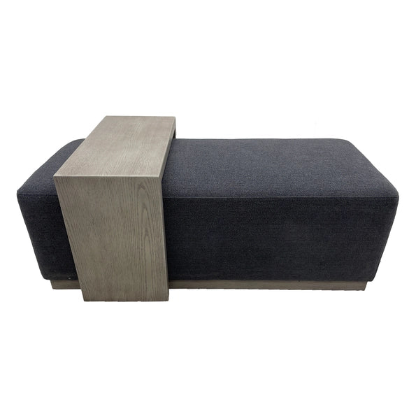 Bench/Cocktail Ottoman with Movable Table Top