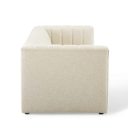 Channel Tufted Upholstered