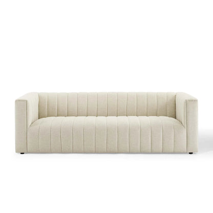 Channel Tufted Upholstered