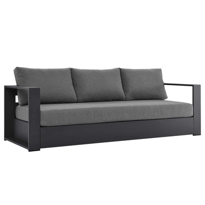 Outdoor Patio Powder-Coated Aluminum Sofa