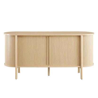 Curved Fluted Sideboard