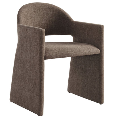 Mocha Armed Dining Chair