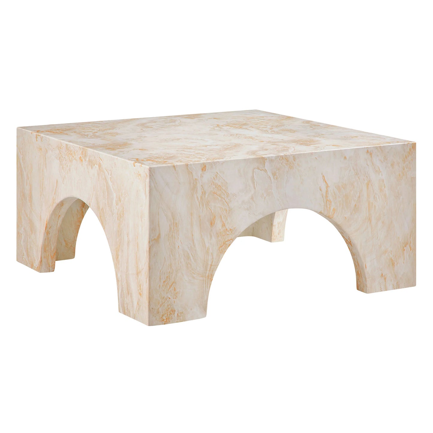 Honey Onyx Outdoor Coffee Table