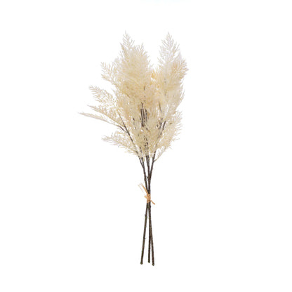 Flocked Faux Reed Plume