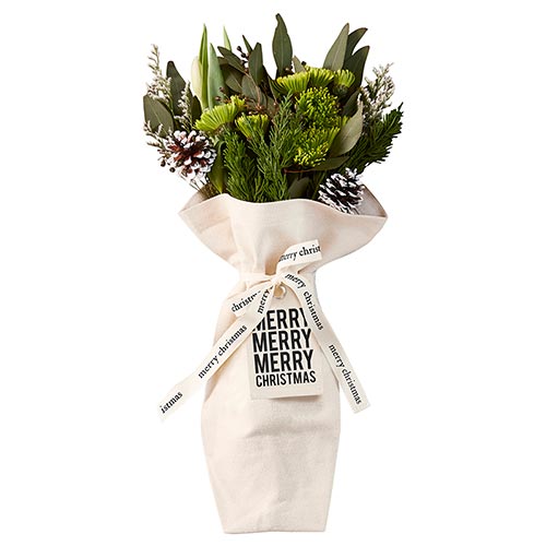 Bouquet Bag- Merry Christmas