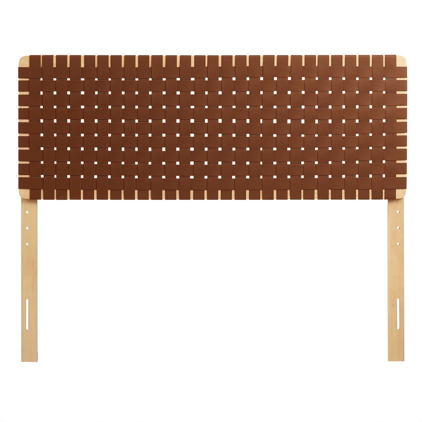 Casandra Leather Headboard- Cognac