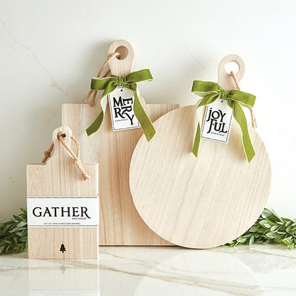 Holiday Paulowina Wood Board