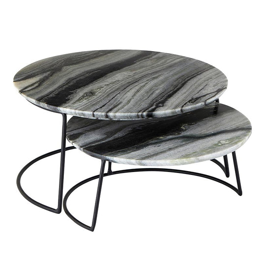 Grey Marble Nested Trays