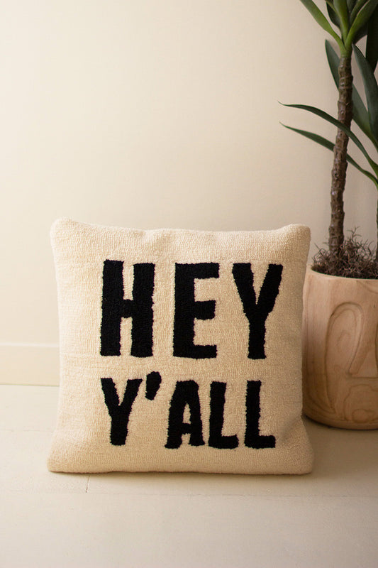 Hey Ya'll Pillow