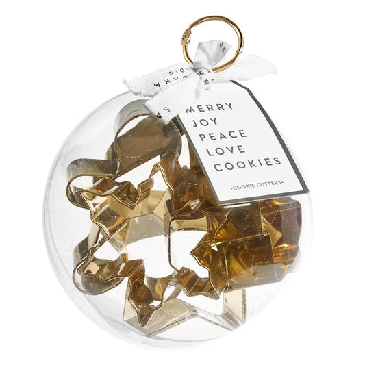 Gold Ornament Cookie Cutter Set