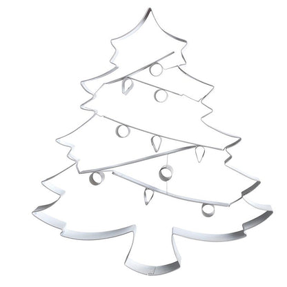 Silver XL Tree Cookie Cutter