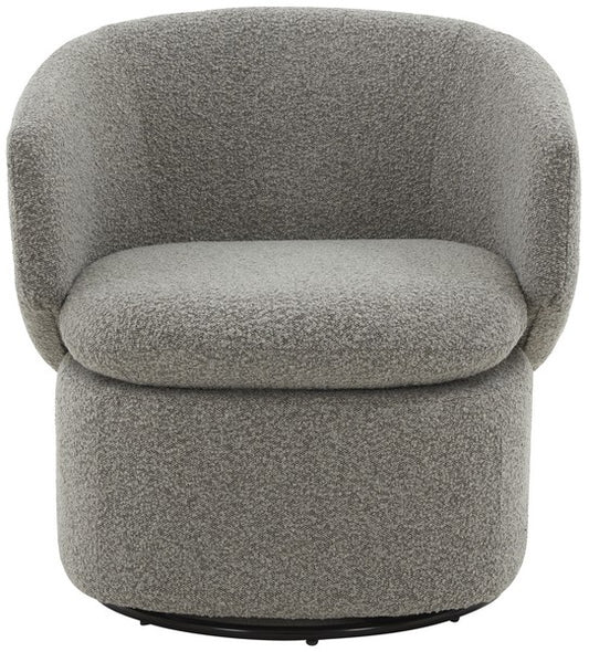 Boucle Swivel Chair