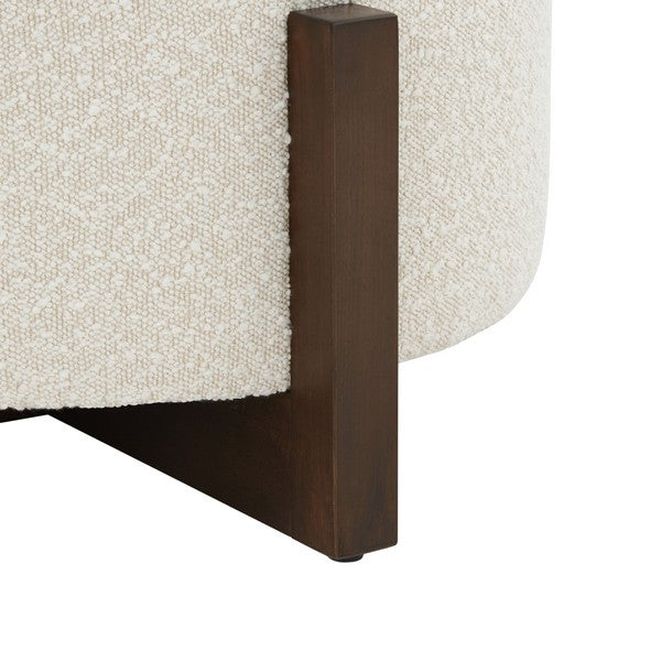 Dan Boucle Storage Ottoman