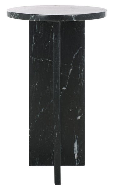 Black Dev Marble Drink Table