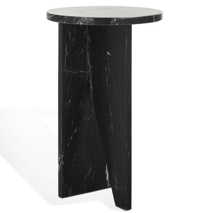 Black Dev Marble Drink Table