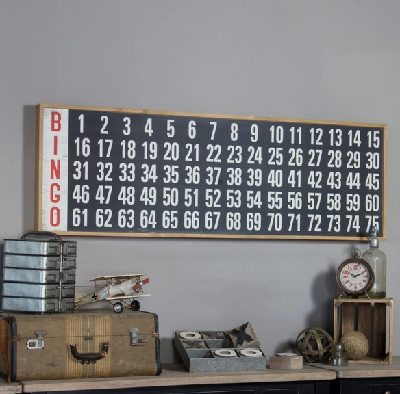 Bingo Board Decor