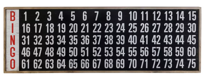 Bingo Board Decor