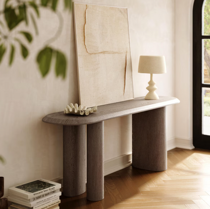 Washed Ash Console Table