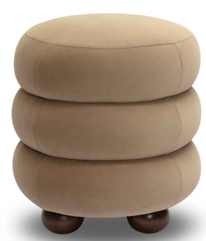 Stef Velvet Ottoman