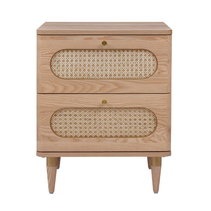 Carmen Rattan Nightstand