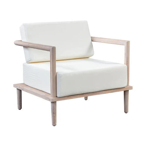 Em Cream Outdoor Lounge Chair