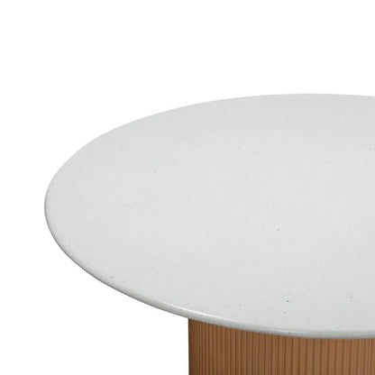 Faux Terrazzo Concrete Outdoor Dining Table