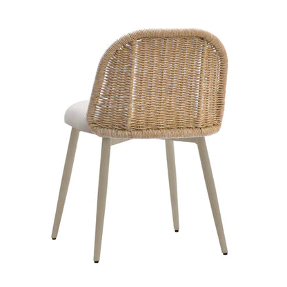 Cream Performance Outdoor Dining Chair