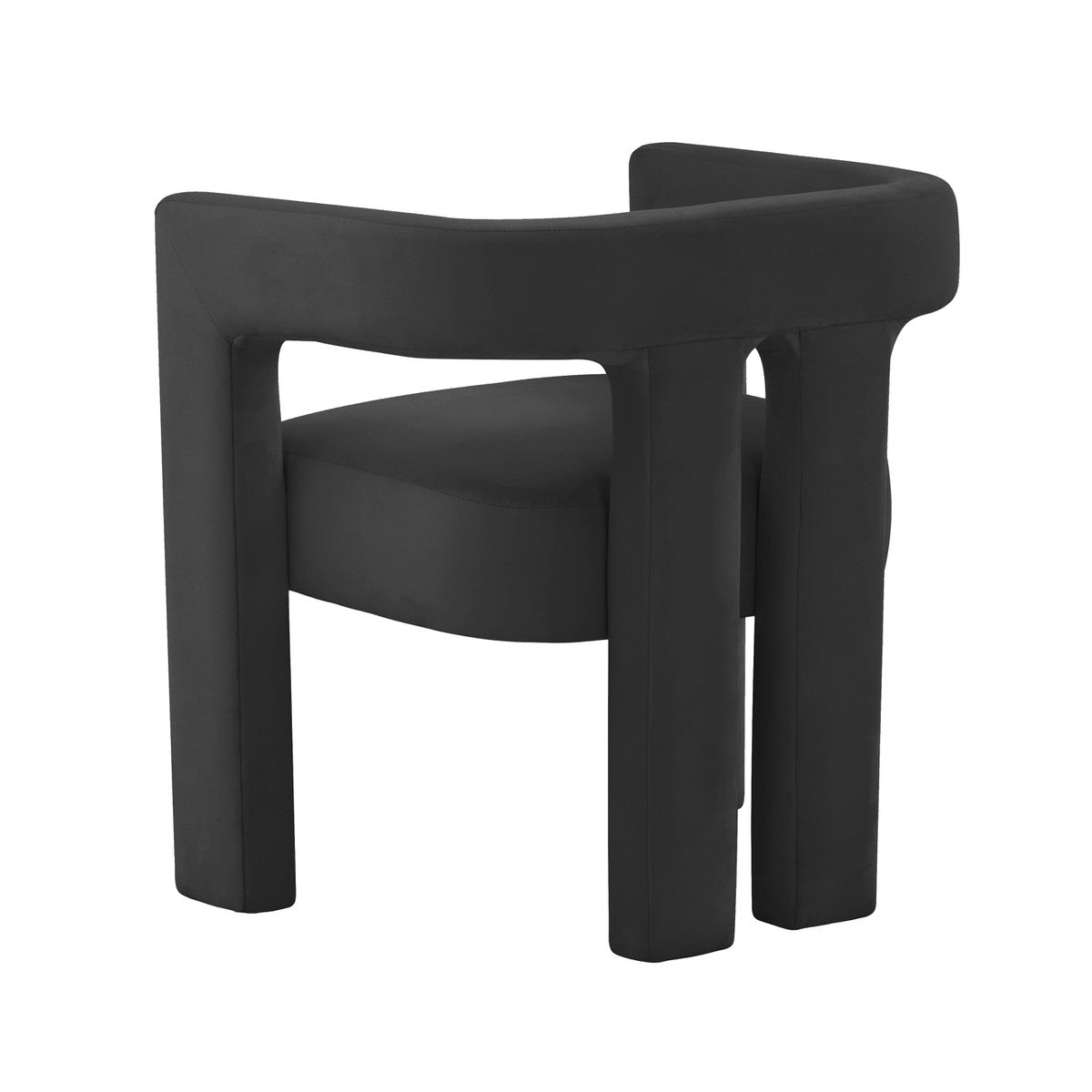 Sloane Black Velvet Chair