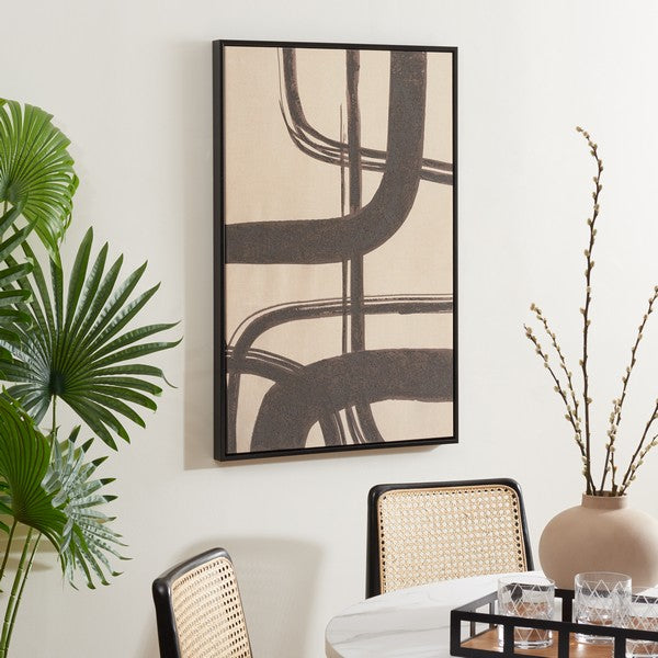 Inky Freeway Framed Wall Art