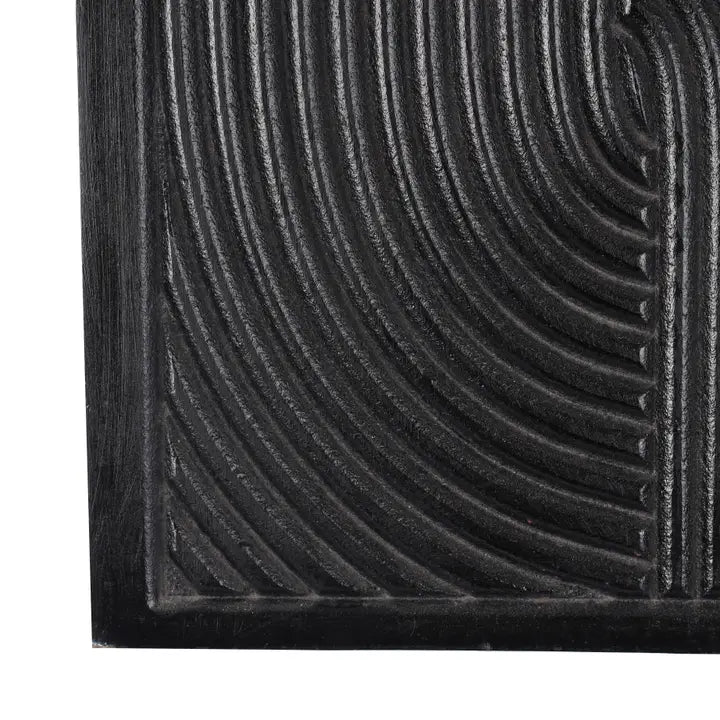 Black Wooden Wall Decor