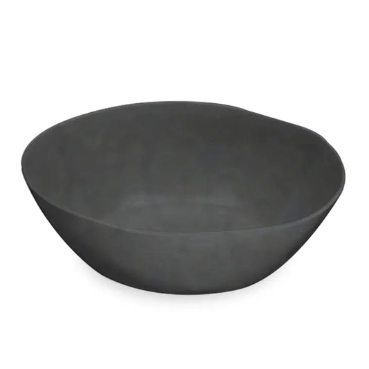 Planta Matte Black Serving Bowl