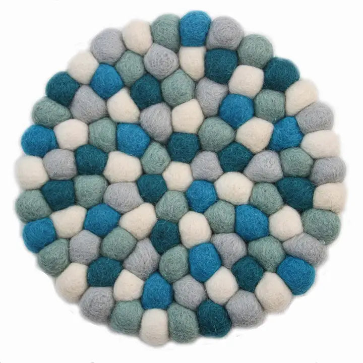 Oversized Felted Wool Trivet