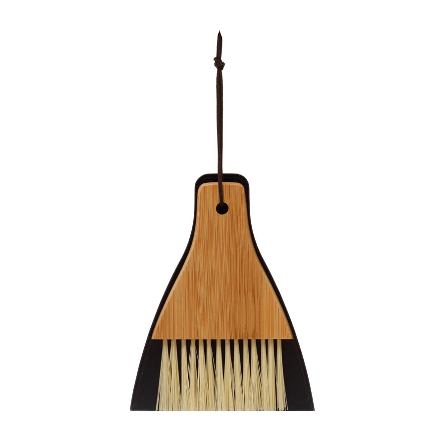 Bamboo Broom & Dust Pan