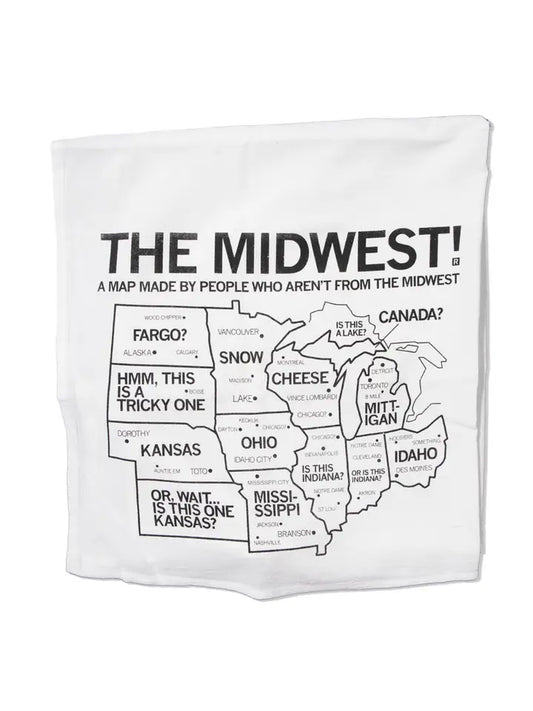 Midwest Map Kitchen Towel