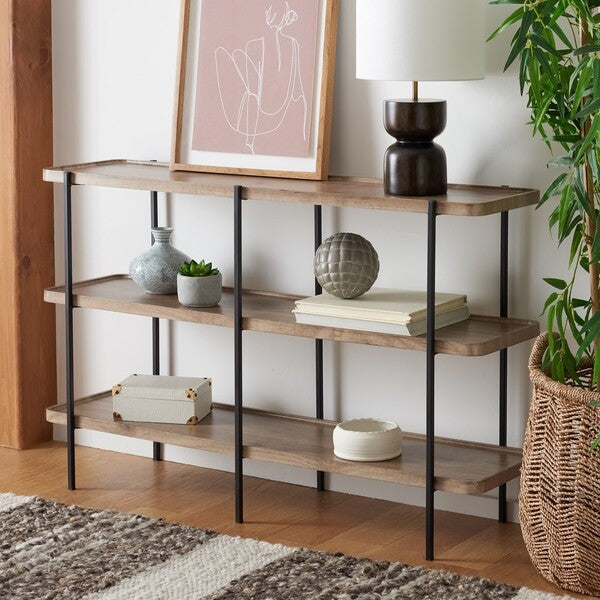 Atwell Shelf Console Table