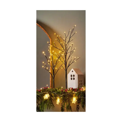 Winter Christmas Glint Led Tree