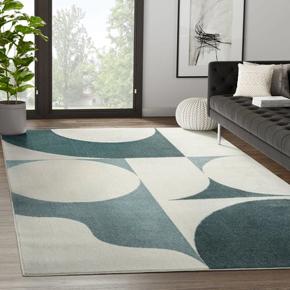 Modern Geometric Rug