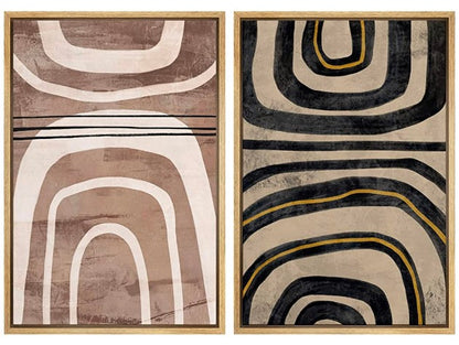 Mid Century Geometric Art