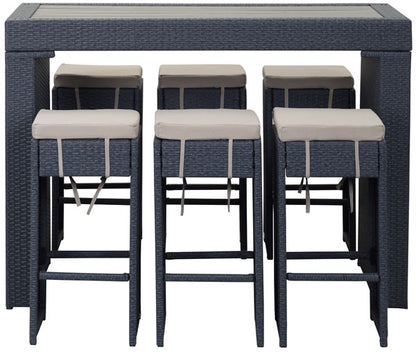 Shandra Outdoor Bar Set