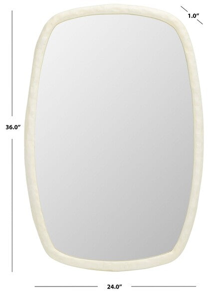 Raelee Aluminum/mdf Mirror