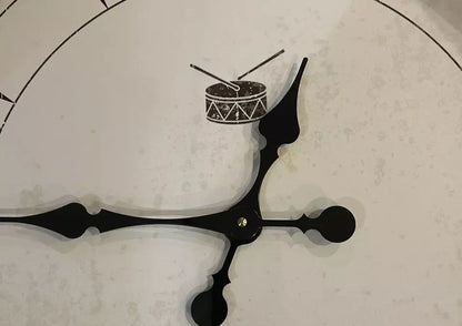 Rope Snare Drum Clock