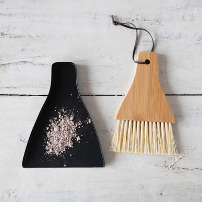 Bamboo Broom & Dust Pan