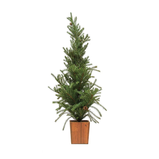 Tall Faux Spruce Tree