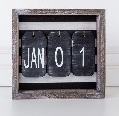 Wood Calendar