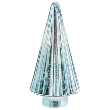 Mercury Fluted Glass Tree